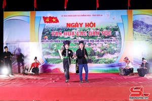 'Đêm thi văn nghệ mở màn Ngày hội Văn hóa các dân tộc xã Chiềng Hoa